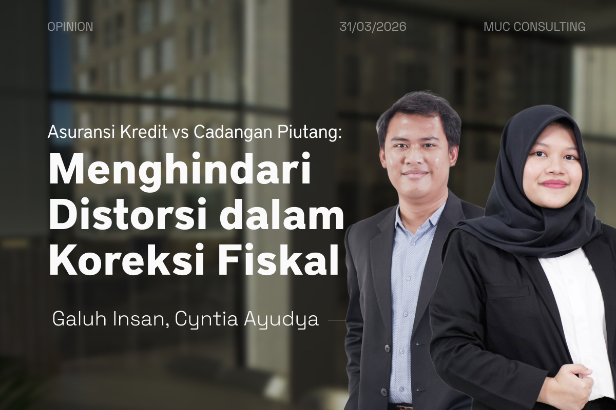 Credit Insurance vs. Bad Debt Allowance: Avoiding Distortion in Fiscal Corrections